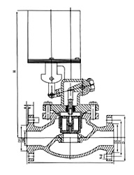 ZCZG高温高压电磁阀结构图